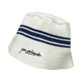 YARDSALE CHENILLE BUCKET HAT [WHITE]
