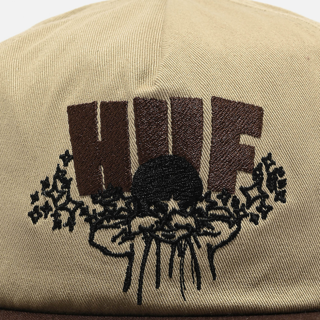 HUF DAZED NATURAL & BROWN SNAPBACK HAT