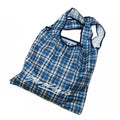 YARDSALE PLAID TOTE BAG [BLUE]